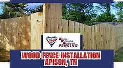 Wood Fence Installation Apison, TN | SRC Fencing, LLC