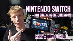 How To Fix A Nintendo Switch Not Charging Or Turning On... Stuck On 5v 0.09a