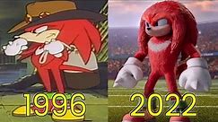 Evolution of Knuckles in Sonic Movies & TV (1996-2022)