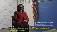 “Is there a difference between the Pfizer and Moderna vaccine?” In short, no. Both vaccines are safe and effective! Visit the Board of Health Website at... | By Cuyahoga CountyFacebook
