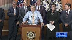 House Judiciary Weaponization Subcommittee News Conference on FBI Whistleblower Report