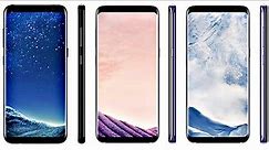 SAMSUNG GALAXY S8 OFFICIAL COLORS!!!