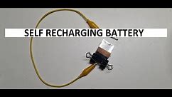 Diy Self Charging Battery