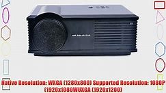 LightInTheBox WXGA 3200 Lumens LCD Projector with HDMI Input TV Tuner (PH580 )Home Video Movie