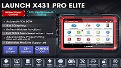 LAUNCH X431 PRO Elite: 2024's ULTIMATE ECU Coding & All-System Scanner !