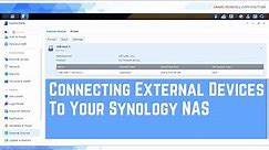 Using External Devices With A Synology NAS (HDD Enclosures Etc)