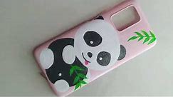 How to make DIY Panda Phone Case | Cute Panda Painting | Customize Phone Covers @monali_creation