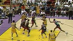 NBA History: Magic Johnson Recorded 26 points Off the Bench vs. Houston in 1996
