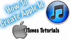 How To Setup and Create An Apple ID Account - iTunes Tutorials