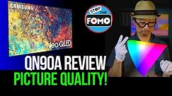 Samsung QN90A TV Review: Color, Motion & HDR Impact!