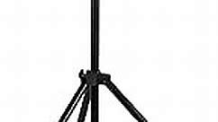 Mount-It! TV Tripod Stand - Portable TV Stands for Flat Screens - Indoor or Outdoor TV Pole Stand - Television Tripod Stand for 32-70 Inches Screen - Single Pole TV Stand with 77lbs Capacity