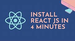 How to install react js in mac ? How to create your first react app in mac ?