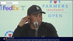Tiger Woods Press Conference | Farmers Insurance Open