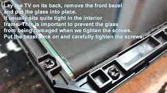 Easy DIY LED TV backlight repair