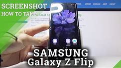 How to Take Screenshot in SAMSUNG Galaxy Z Flip – Capture Desktop Screen