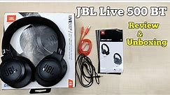 JBL Live 500 BT Bluetooth Over Ear Headphones Unboxing and Full Review1