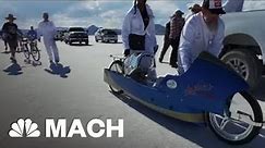 Chasing 200 MPH: One Man’s Journey To Build The World’s Fastest Vintage Motorcycle | Mach | NBC News