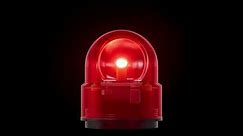 4k VJ LOOP Red Flashing Emergency Light Background