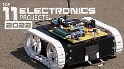 Top 11 Electronics Engineering Projects 2022 | DIY Electronics Ideas
