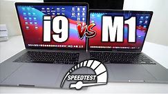 MacBook Pro M1 vs MacBook Pro i9 - Speed Test Review