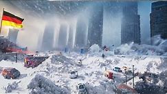 Germany mourns! Berlin is froze! Storm Zoltan rages across the country - Storm zoltan today