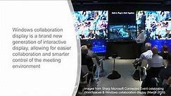 Windows collaboration display from Sharp: Making your meetings smarter