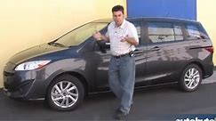 2014 Mazda5 Minivan Test Drive Video Review