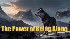 The Power of Being Alone | The Power of Being A Lone Wolf | Inspirational Story