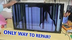 32 inch Crack Display LED TV Repairing with total cost