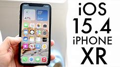 iOS 15.4 On iPhone XR! (Review)
