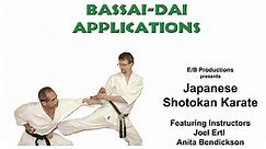 Shotokan Karate Kata Applications, Volume One Season 1 Episode 1