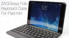 ZAGGKeys Folio Backlit Keyboard for iPad mini & Retina iPad Mini: Review *BEST KEYBOARD CASE*