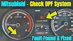 Check DPF System Warning & Stuck In Limp Mode - Mitsubishi Triton - P1498 Fault - Found & Fixed