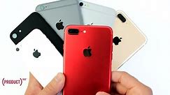 RED iPhone 7 Plus Unboxing & Color Comparison