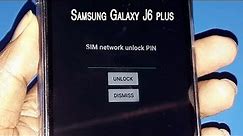 Samsung Galaxy j6 plus (j610f/ds) sim network unlock code | Samsung j6 plus country lock