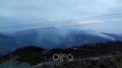 RTV Ora - Përfshihet nga flakët mali në Qafmollë