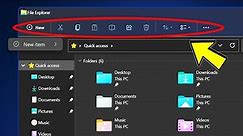 How to use the New Windows 11 File Explorer
