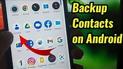 How to Backup and Restore Contacts on Android