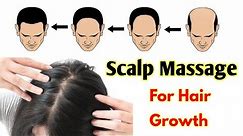 Simple Scalp Massage! Protect Hair Loss and Promote New Hair Growth