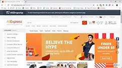 Introduction to AliExpress Shopping Portal