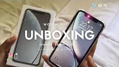 iphone xr ( 64 gb) ミ🐇 || unboxing in 2024Camera test + accessories ‧₊˚🖇️✩ ₊˚🎧⊹♡
