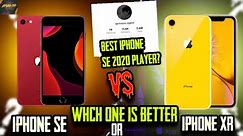 Iphone Xr vs Iphone Se 2020 || 1v1 with @ahadoop 🥶|| Beast Device in Low Budget 🥵