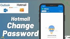 How to Change Hotmail Password | Change Password on Hotmail 2021