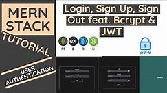 🔐 Learn How to Create a Secure Website with User Authentication using the MERN Stack! | Tutorial
