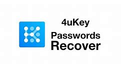 How To Recover Passwords From Apple ID, iCloud, Apps and Websites by 4uKey