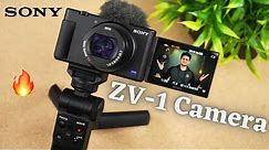 Sony ZV-1 Review | Best Vlogging Camera 2021 | With Bluetooth Shooting Grip 🔥