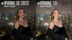 iPhone SE 3 2022 vs iPhone 13 NIGHT MODE Camera Test