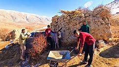 Amir and Family Build a Cozy Haven for Their Donkey DIY Cold-Weather Shelter Project