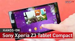 Sony Xperia Z3 Tablet Compact - Erster Praxis-Test - IFA 2014