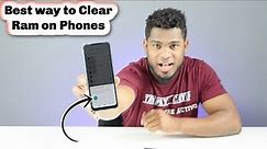 How to Clear phone Ram Memory!